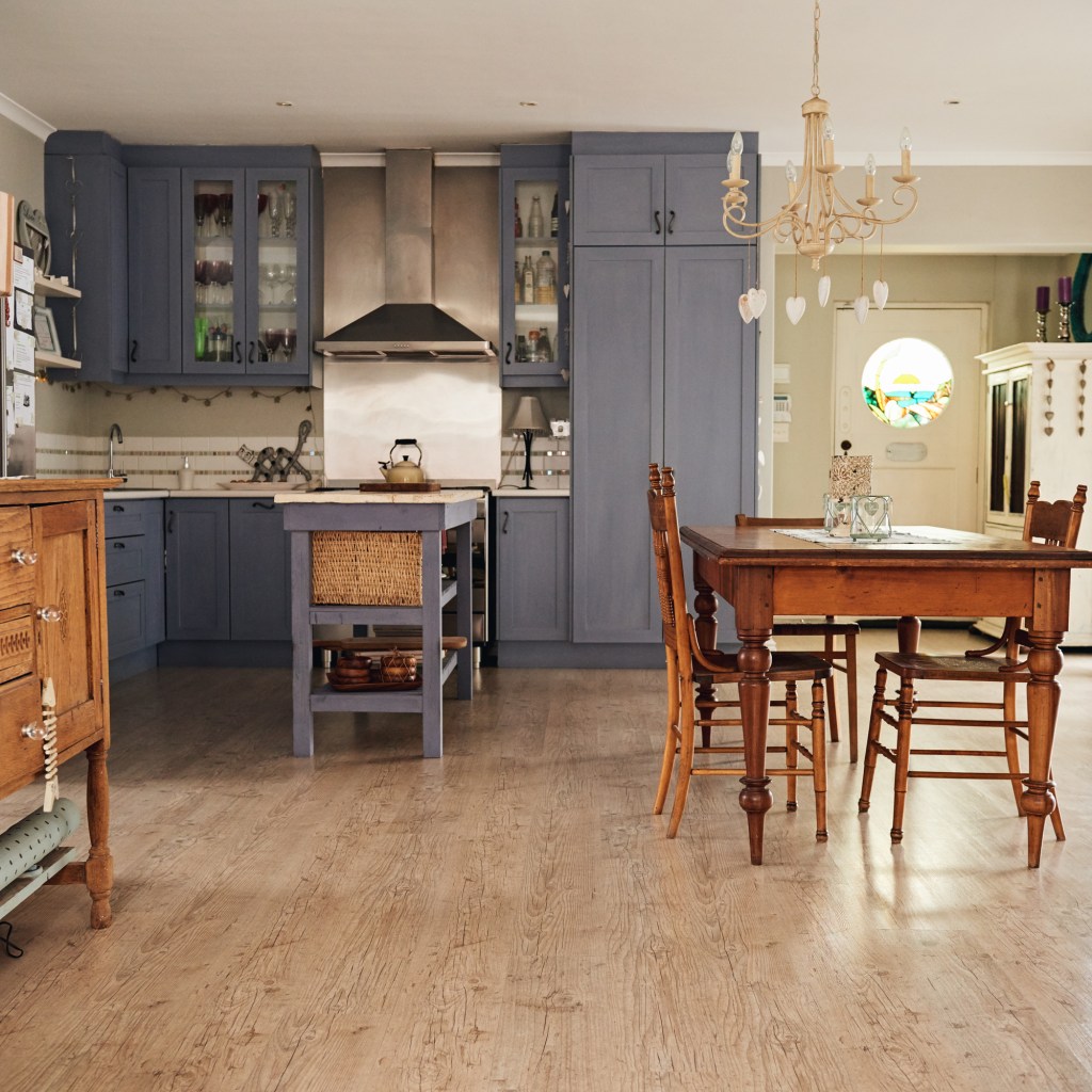 Interior country-style kitchen