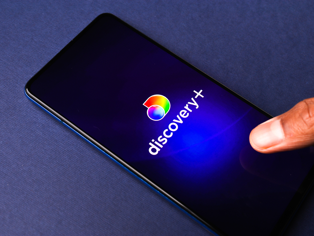 Discovery plus app on smart phone