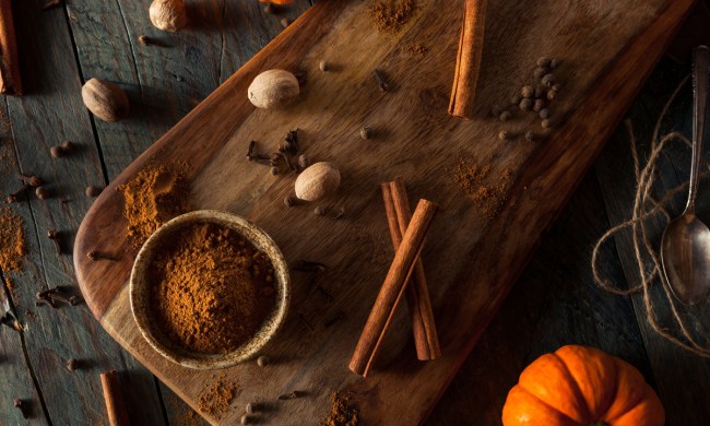 Autumn spices, pumpkin, and cinnamon