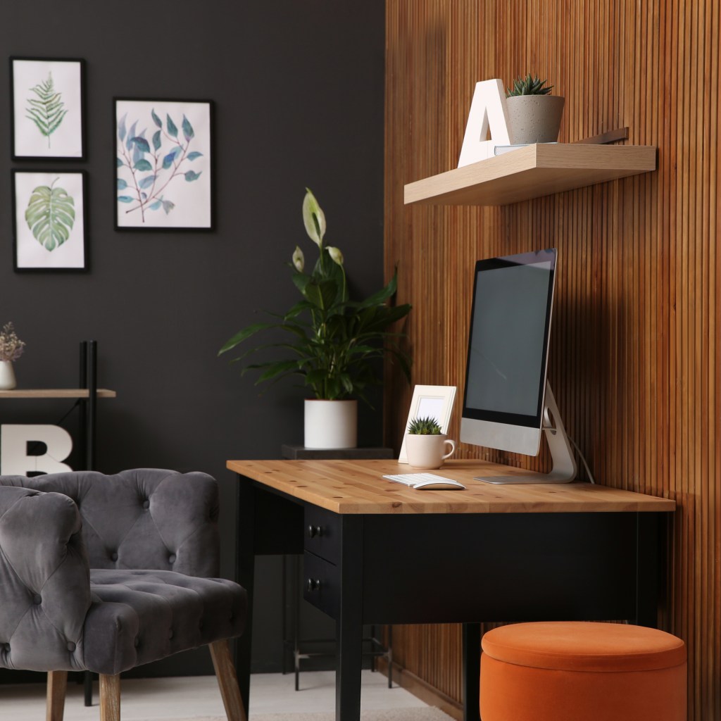 Modern home office.