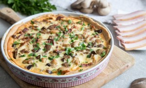spinach mushroom quiche shutterstock 1470772223