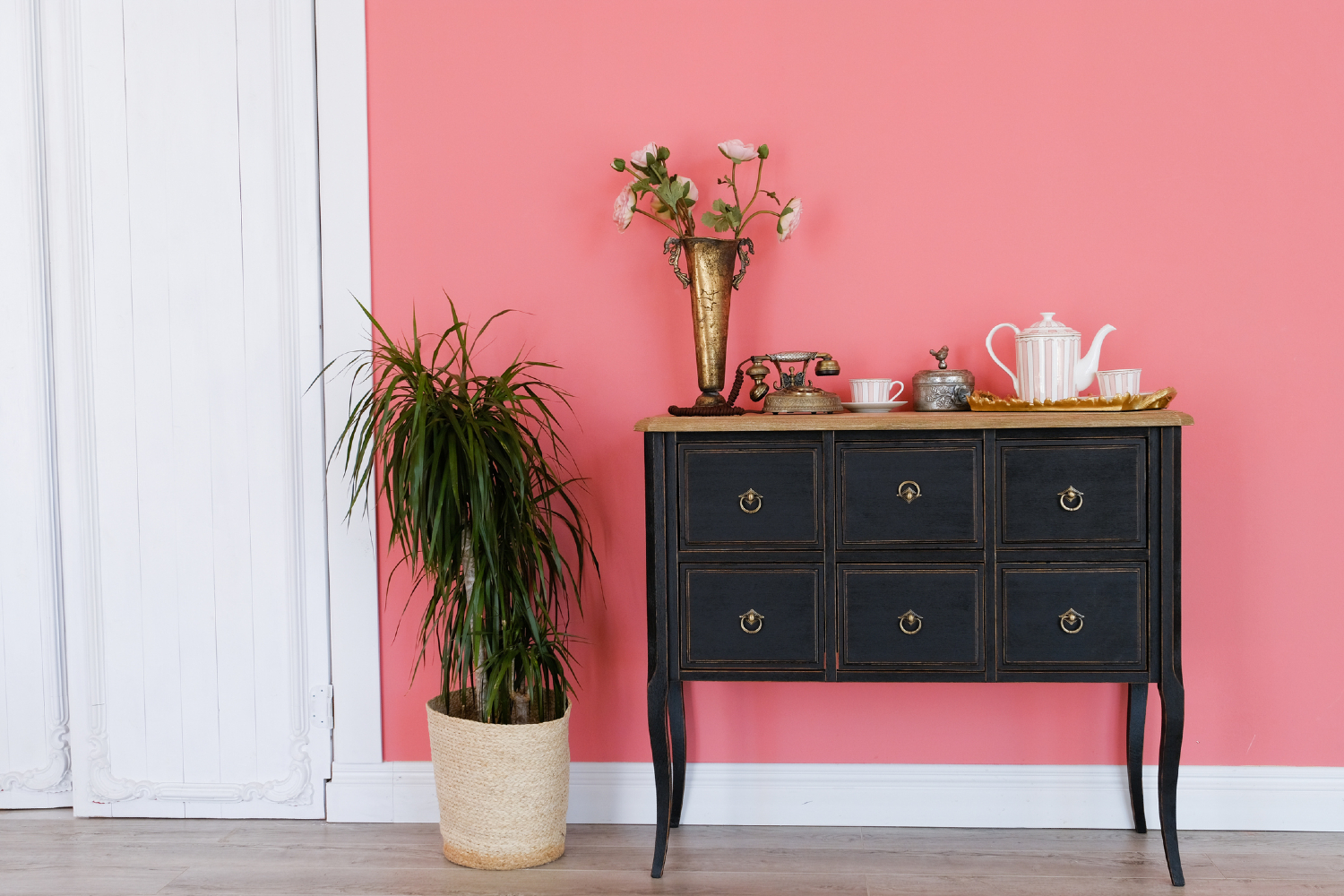 Vintage entry table.