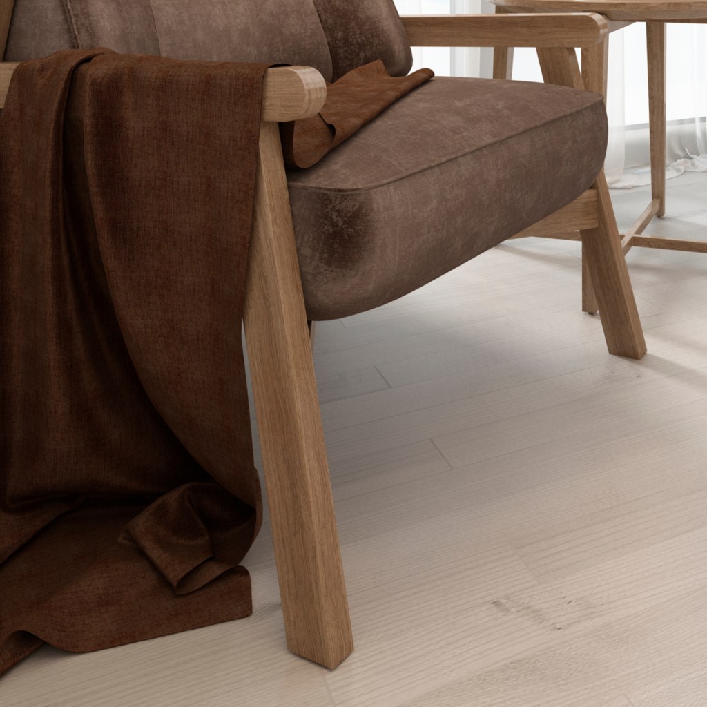 brown throw blanket across chair arm