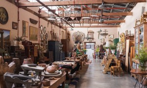 Secondhand furniture shop with unique pieces