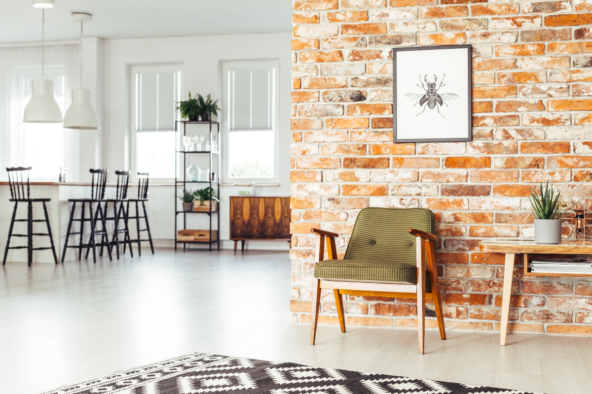  The best wall paint colors to make your vibrant exposed red brick pop