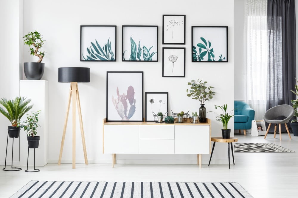 Contemporary and New Options for a Gallery Wall