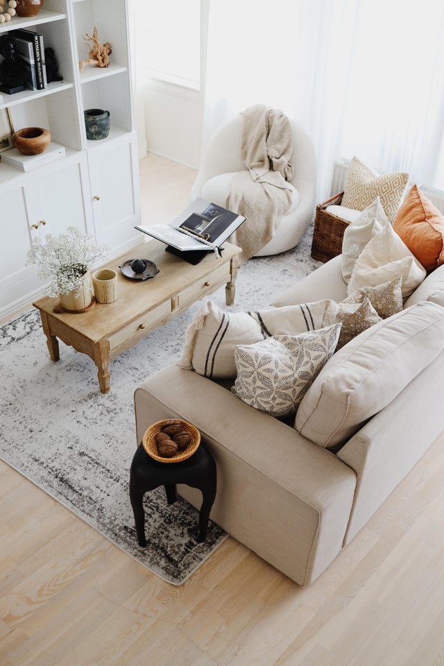 Hygge Decor: Get This Cozy Living Room Look On A Budget