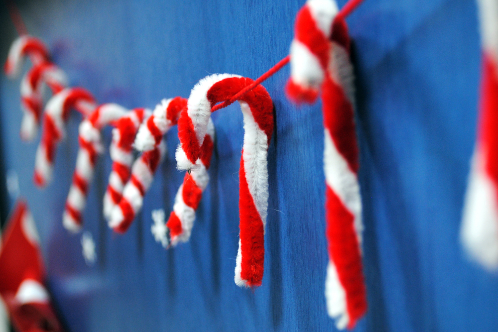 candy cane garland