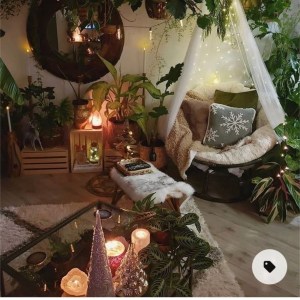 Fairycore room aesthetic from Pinterest