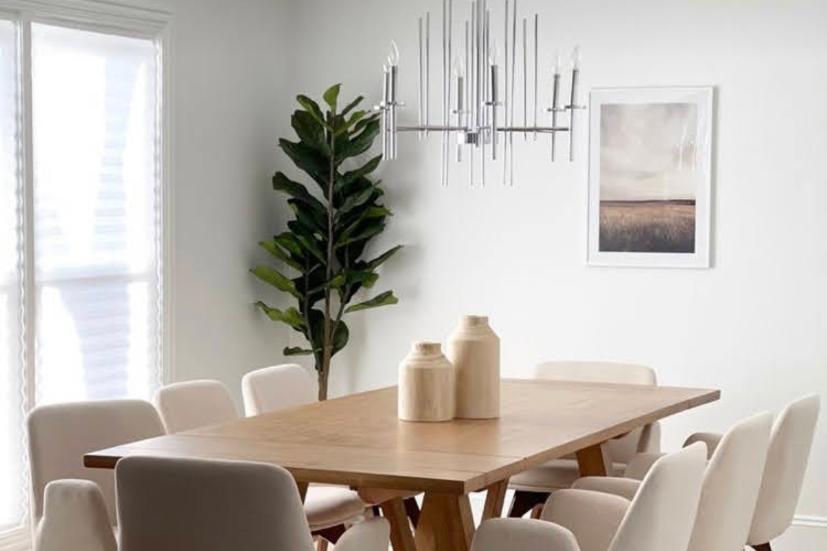 Minimalist dining room design