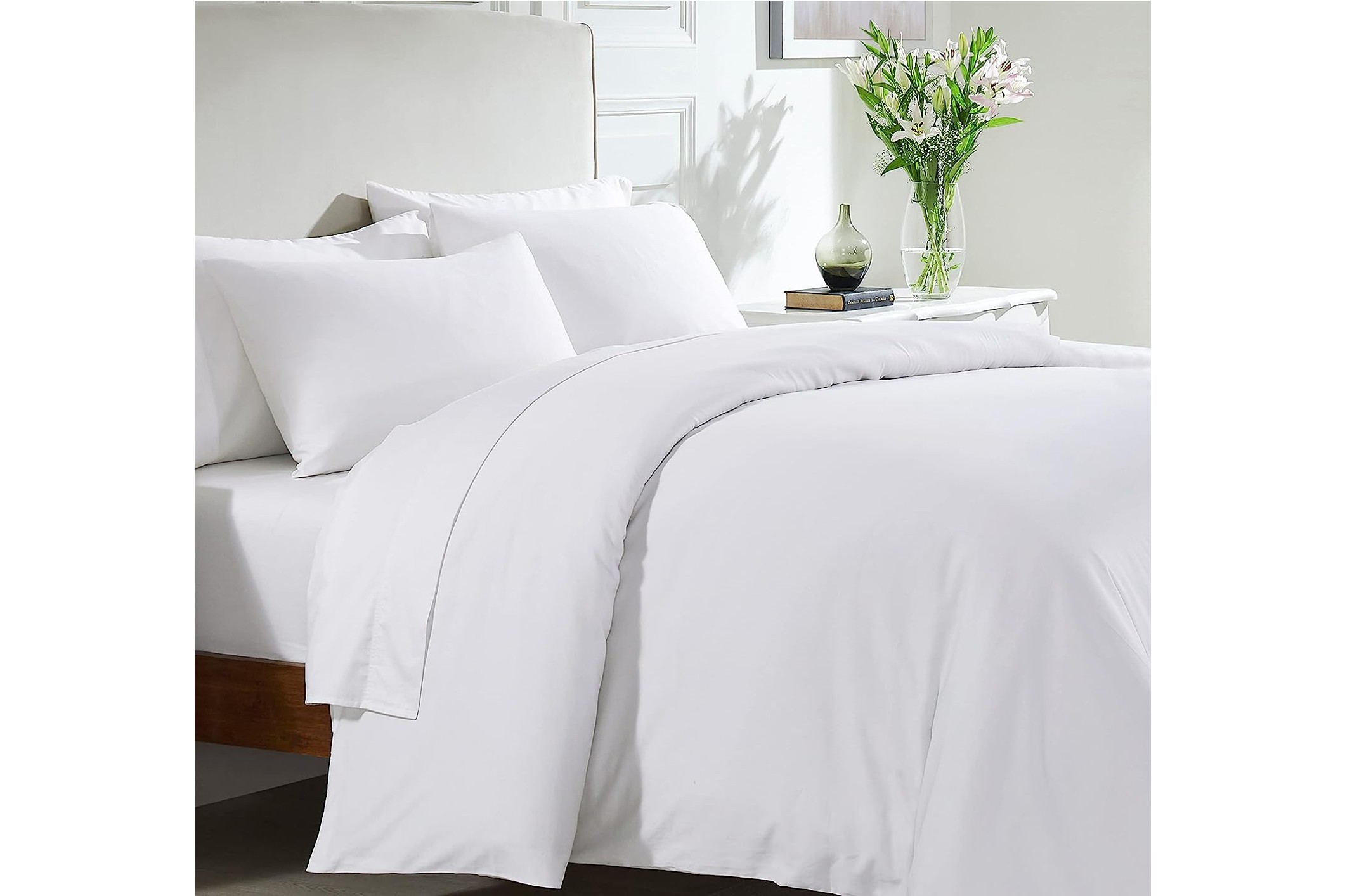 California Design Den White Duvet Cover
