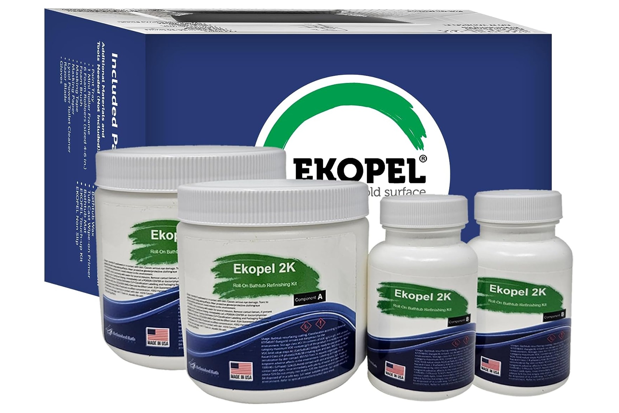 ekopel bathtub refinishing kit