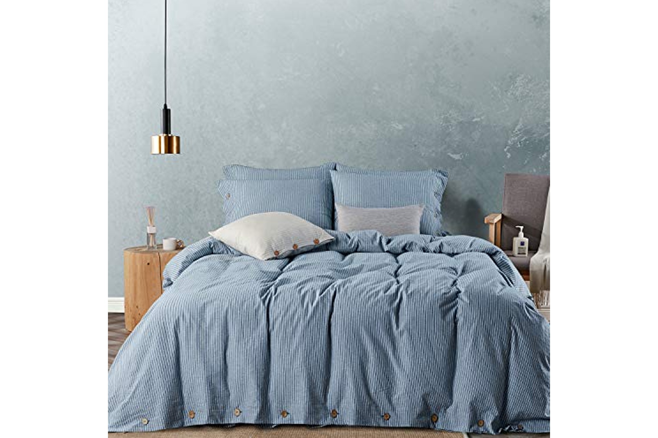 jellymoni pinstriped duvet cover