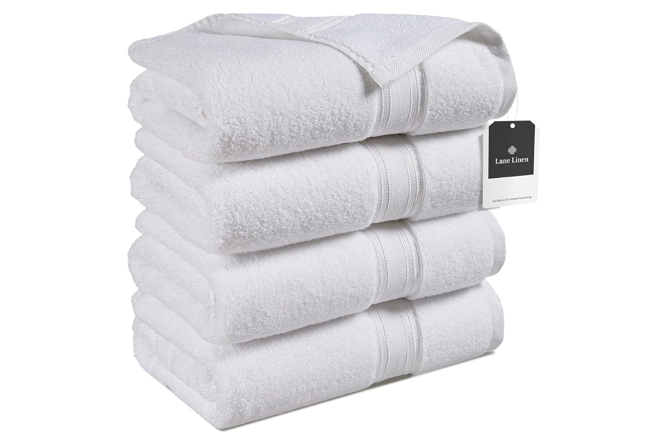 lane linen cotton bath towel set