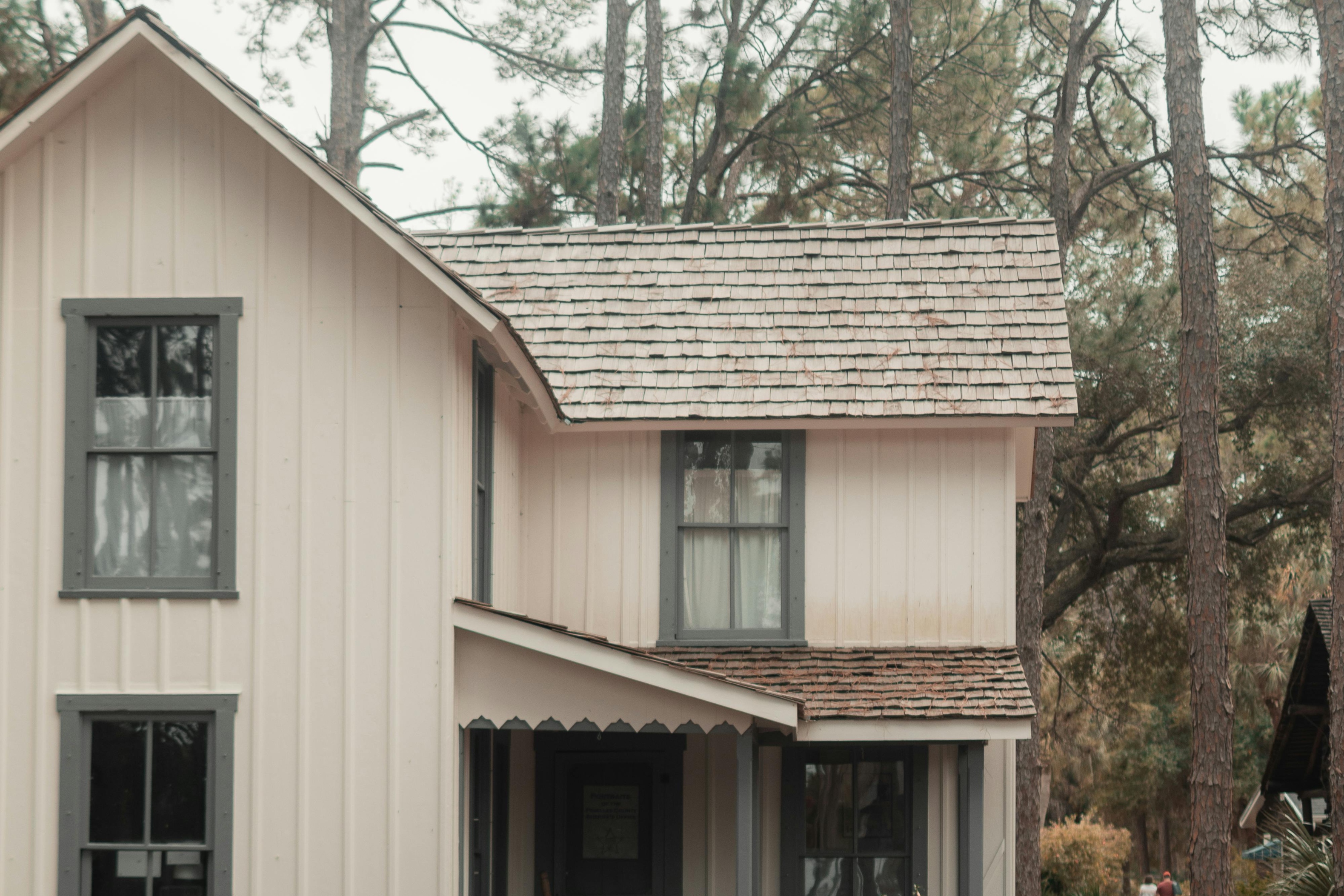 house exterior with board and batten siding