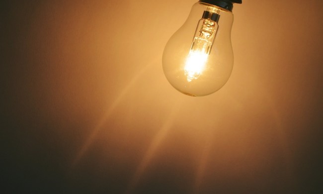 Soft warm light bulb